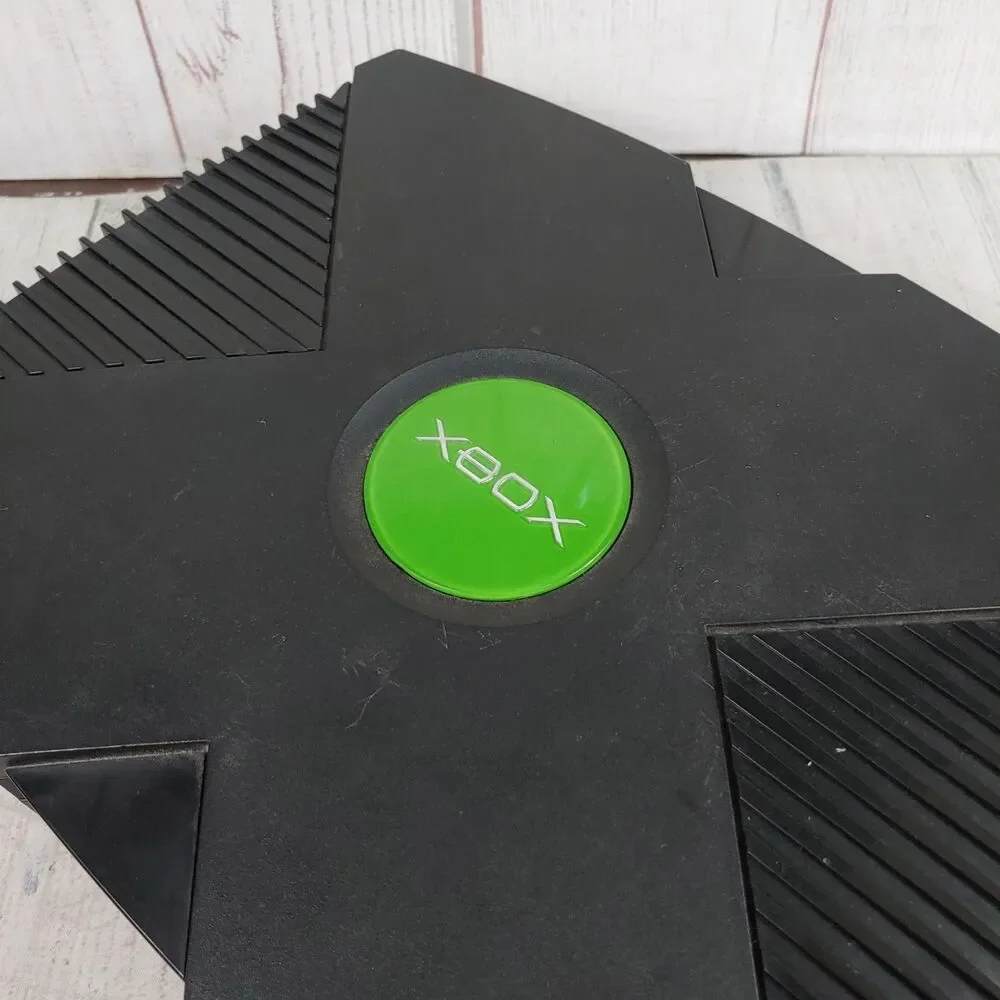 Original OG Xbox Console w/ UnleashX Dashboard - No Disc Drive - TESTED WORKING
